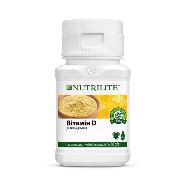 Nutrilite Вітамін D 90 таблеток * 15 мкг. (600МЕ)