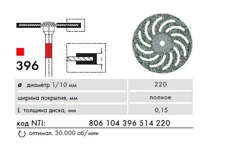 Алмазний диск NTI Superflex