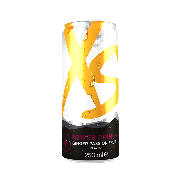 XS Power Drink+ Енергетичний напій зі смаком імбир-маракуйя (1 шт х 250 мл)