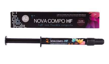 Композит NOVA COMPO HF FLOW FLOWABLE (шприц 2 гр)