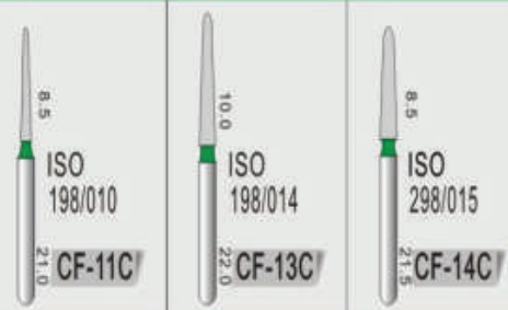 Стоматологические боры DIAMOND BURS CF