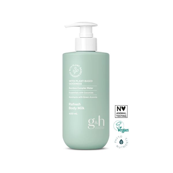 g&h GOODNESS & HEALTH Освежающее молочко для тела (400 мл)