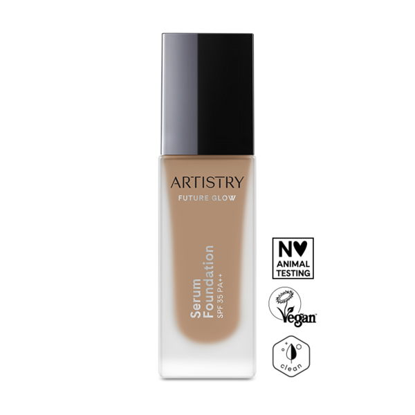 Artistry Future Glow Тональная основа-сыворотка для лица с SPF 35 PA++ 302 Almond (30 мл)