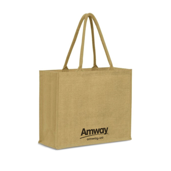 Джутова сумка Amway (47 х 37 x 15 см)