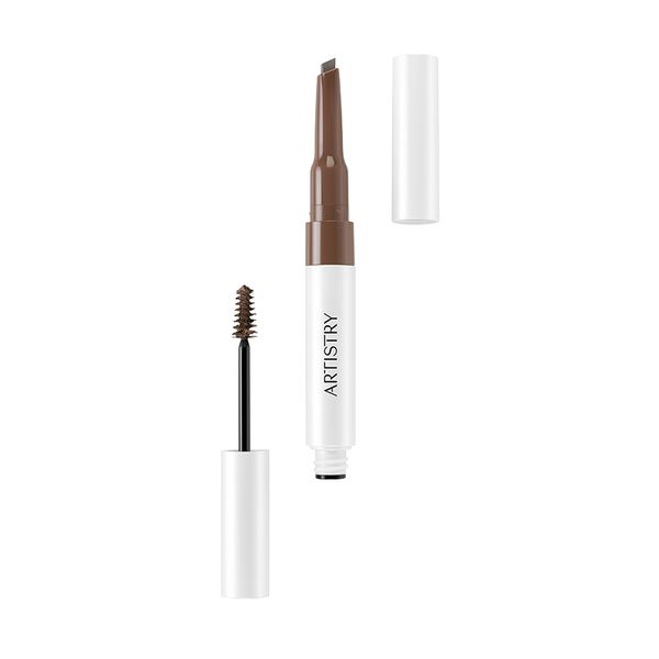 Artistry Go Vibrant Водостійкий олівець-гель для брів 2-в-1 (Dark Brown)