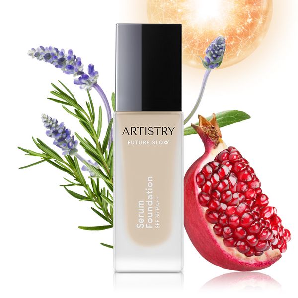 Artistry Future Glow Тональна основа-сироватка для обличчя з SPF 35 PA++ 101 Shell (30 мл)