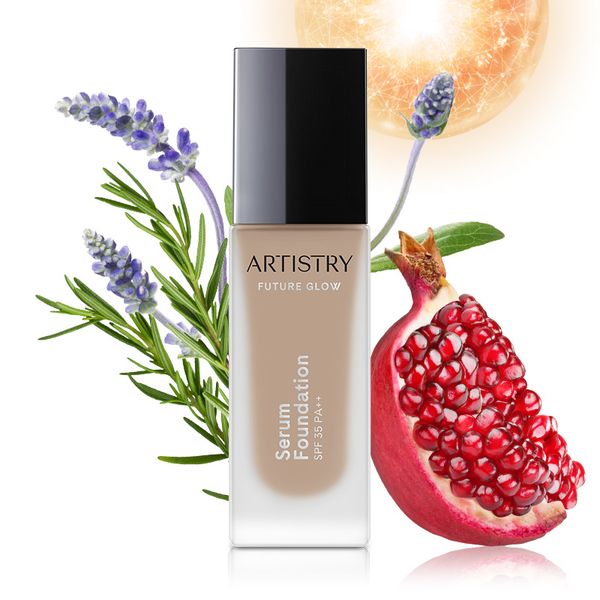 Artistry Future Glow Тональна основа-сироватка для обличчя з SPF 35 PA++ 204 Oat (30 мл)