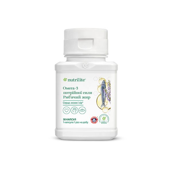 Nutrilite Омега-3 потрійної сили (30 капсул)