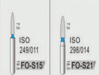 Стоматологические боры DIAMOND BURS FO-S