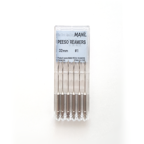 Пьезоримеры Peeso Reamers Mani 6шт./уп. Пьезоримеры Peeso Reamers Mani 6шт./уп.