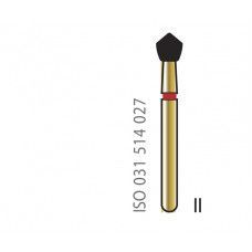 Бор алмазный Diatech красное кольцо 45 µм (F) ― мелкая зернистость 905 - 027 - 2,9 F