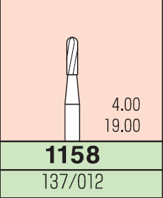 Карбидный бор Mani № 1157 (3 шт.) 