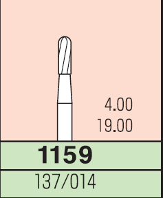 Карбидный бор Mani № 1159 (3 шт.) 