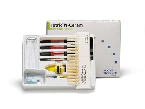 Наногибридный композит Tetric N-Ceram, (Тетрик Эн-Церам,) Ivoclar Vivadent набор 4 х 3,5 г, (А2, А3, А3.5, В2) 