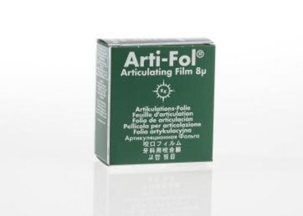 Артикуляционная фольга Bausch Arti-Fol 8 мк ширина 22 мм длина 20 м рулон BK 26 зелёная двусторонняя Артикуляционная фольга Bausch Arti-Fol 8 мк ширина 22 мм длина 20 м рулон BK 26 зелёная двусторонняя