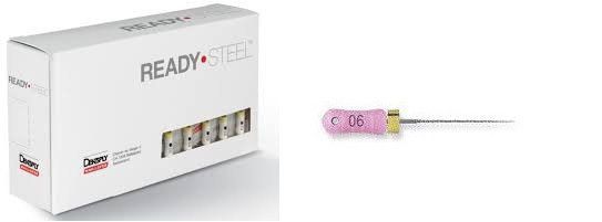 Ручные эндодонтические инструменты C + File Readysteel ,Dentsply (# 06 - 6шт/25мм) 