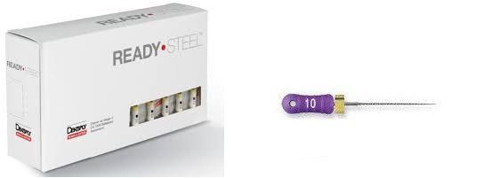 Ручные эндодонтические инструменты C + File Readysteel ,Dentsply (# 10 - 6шт/25мм) 