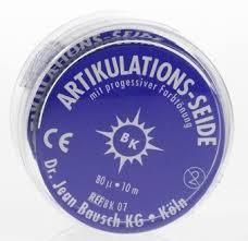 Артикуляционный шелк Articulating Silk лента 10 м, ширина 16мм 80мкм Артикуляционный шелк Articulating Silk лента 10 м, ширина 16мм 80мкм