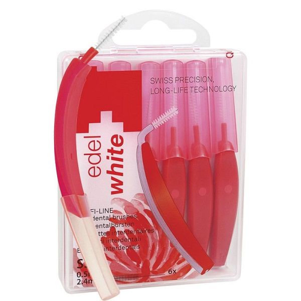 Edel+White, щётки Profi-Line для межзубных промежутков, SS (0,5 - 2,4 мм)