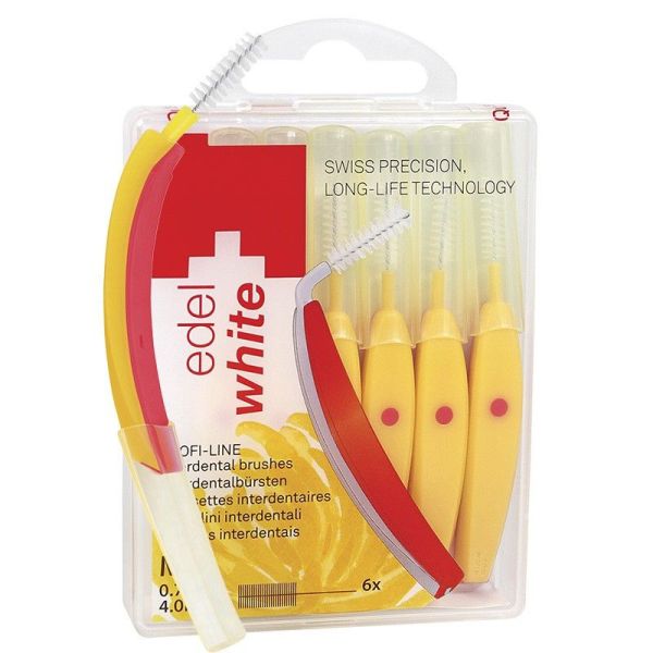 Edel+White, щётки Profi-Line для межзубных промежутков, М (0,7 - 4,0 мм)