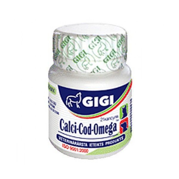 GIGI Cod-Omega-Plus N90 (витам,ненасыщ жиры) д/кожи,д/шерсти