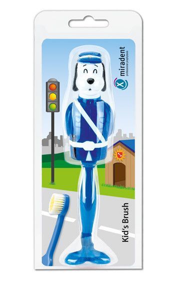 Детская зубная щетка Kid's Brush , (КИДС БРАШ) Собака полицейский