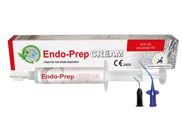 ENDO-PREP CREAM 15% 5 мл (Ендо преп крем) КРЕМ ДЛЯ РОЗШИРЕННЯ КОРНЕВИХ КАНАЛІВ