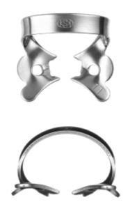 Клампы тигровые с ретенционными зубцами (DENTECH CORPORATION, ЯПОНИЯ)