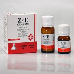 Циноксид эвгеноловая паста для пломбирования корневых каналов Z/E classic 20 гр.+10 мл. Циноксид эвгеноловая паста для пломбирования корневых каналов Z/E classic 20 гр.+10 мл.