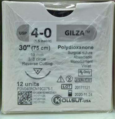 GILZA Sutures (Polydioxanone) хирургический шовный материал