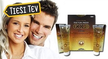 Зубная паста Doctor Fresh Gold с нано частицами золота, 200 г