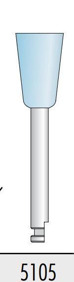 Головка полирововочная KENDA кенда Чаша малая (синяя)