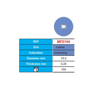 Диски для полировки Maxflex Pop On 100 шт