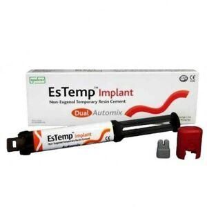 EsTemp Implant (Ес Темп имплант) цемент для временной фиксации коронок на имплант