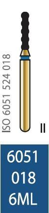 Бор алмазный Diatech синее кольцо 105-125 µм (ML) ― стандартная