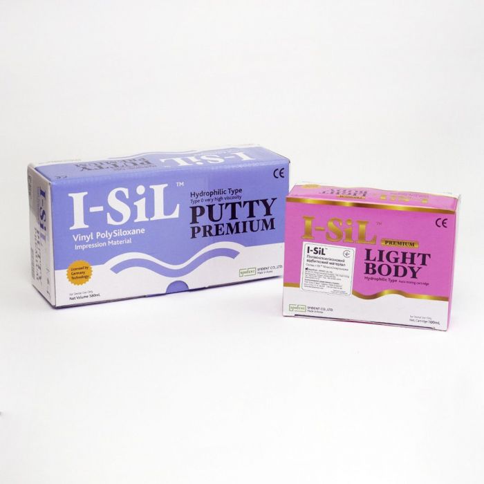 Набор для слепков а-силикон I-Sil Premium Putty +Light Body