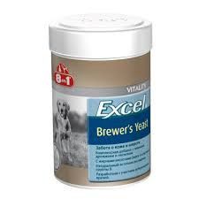 8 в 1 Бреверс Вітаміни з пивними дріжджами для котів та собак (8 in 1 Excel Brewers Yeast) 