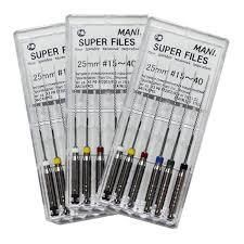 Машинные каналорасширители Super Files,25 мм. MANI оригинал Машинные каналорасширители Super Files,25 мм. MANI оригинал