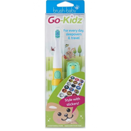 BRUSH-BABY GO KIDZ BOXED электрическая зубная щетка от 3 до 6 лет.