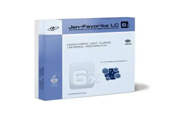 Jen-Favorite LC наногибридный композитный материал A2E, A2D, A3D, A3E, LO, I (6 шпрц*4г)