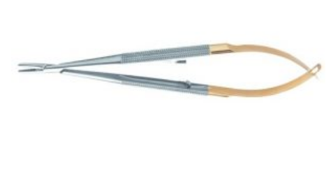 Иглодержатель микрохирургический Perma Sharp тип Castroviejo (вес 36,57)