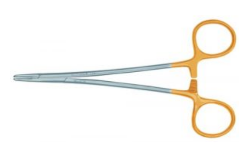 Иглодержатель микрохирургический тип Crile-Wood Perma Sharp (вес 39,97)