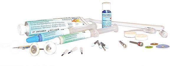 Enamel plus shiny cjmplete finishing kit Полировочный финишный набор