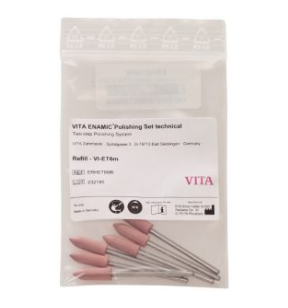 Инструмент полировальный VITA ENAMIC технический (розовые торпедо, 6шт)