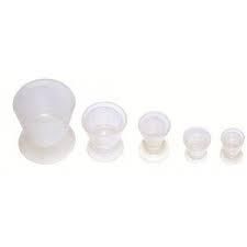 Силиконовые чашки для замешивания акрила 5шт/уп