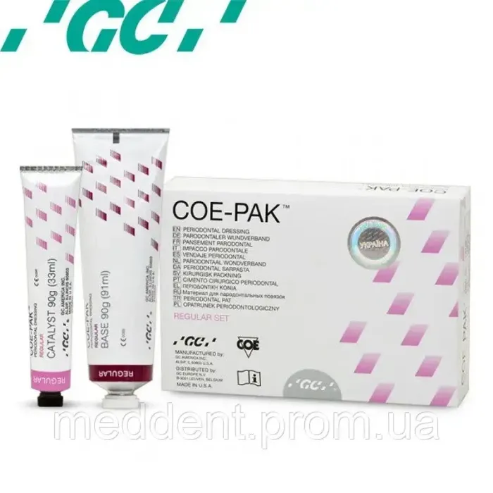 COE-PAK (ДЕЯ-ПАК) парадонтальна пов'язка, 90 г + 90 г, GC