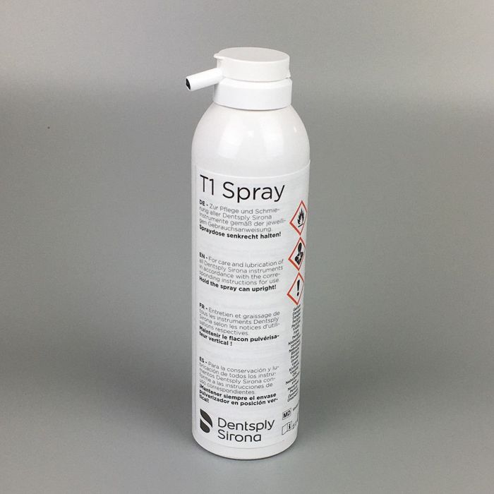 Масло-спрей T1 Spray, Dentsply Sirona, 250 мл, для очистки и смазки наконечников