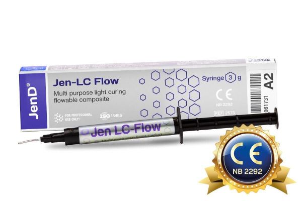 Jen-LC Flow (Джен ЛЗ-Флоу) -текучий світлозатверджуваний композит Jen-LC Flow (Джен ЛЗ-Флоу) 3 гр. шприц, GUM