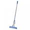 Швабра с отжимом Комфорт плюс (витая ручка) голубая/ SL-P033