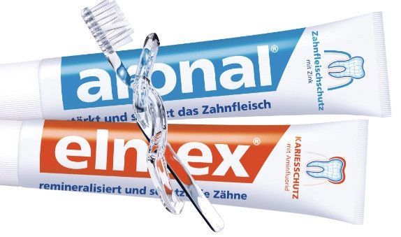 Набор зубных паст Aronal + Elmex 2 х 75 мл Набор зубных паст Aronal + Elmex 2 х 75 мл
